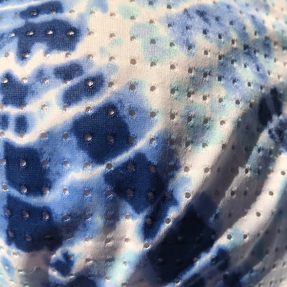 Victoria’s Secret VSX Sports Bra Tie Dye Blue 34C - Picture 3 of 13
